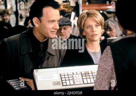 TOM HANKS, MEG RYAN, YOU'VE GOT MAIL, 1998 Stock Photo