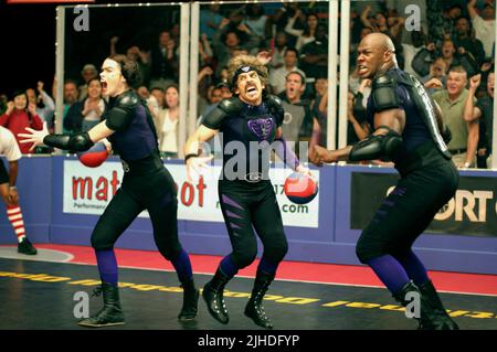 MISSI PYLE, BEN STILLER, JAMAL DUFF, DODGEBALL: A TRUE UNDERDOG STORY, 2004 Stock Photo