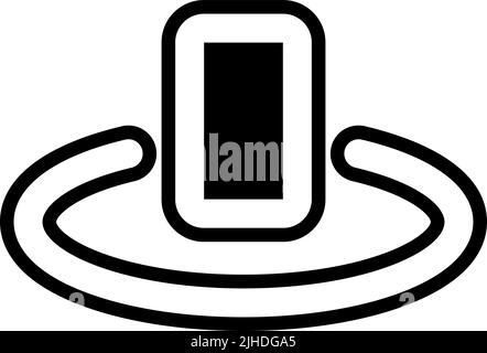 Camera interface rotation . Stock Vector