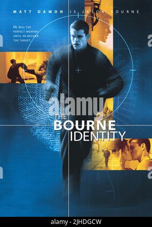 MATT DAMON, THE BOURNE IDENTITY, 2002 Stock Photo