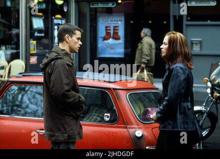 MATT DAMON, FRANKA POTENTE, THE BOURNE IDENTITY, 2002 Stock Photo