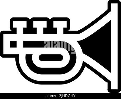 Cinco de mayo trumpet . Stock Vector