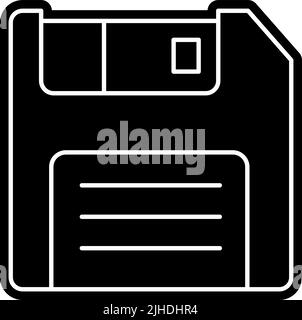 Computer floppy disk . Stock Vector