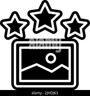 Customer reviews photo . Stock Vector
