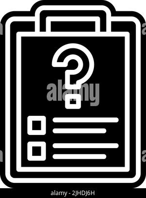 Customer reviews questionnaire . Stock Vector