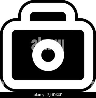 General user interface camera . Stock Vector