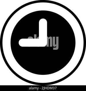 General user interface timer . Stock Vector