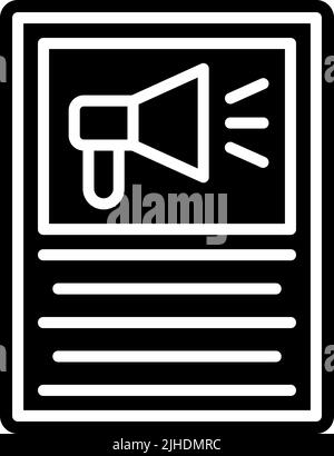 Printing advertising . Stock Vector