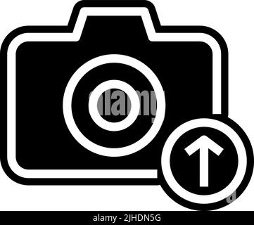 Photo editing upload . Stock Vector