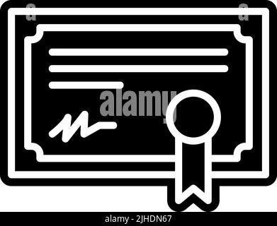 Recruitment certificate . Stock Vector