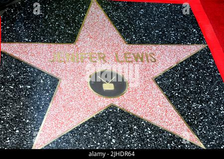 LOS ANGELES - JUL 15:  Jenifer Lewis Star at the Jenifer Lewis Ceremony on the Hollywood Walk of Fame on July 15, 2022 in Los Angeles, CA (Photo by Katrina Jordan/Sipa USA) Stock Photo