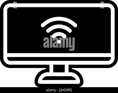 Smarthome smart tv . Stock Vector