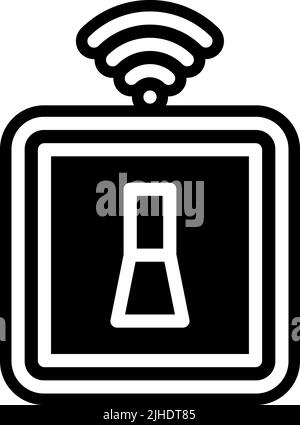 Smarthome switch . Stock Vector