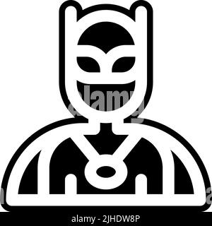 Superhero batman . Stock Vector