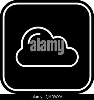 The essentials cloud computing . Stock Vector
