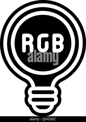 Smarthome light bulb . Stock Vector