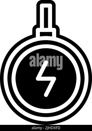 Smarthome wireless charger . Stock Vector