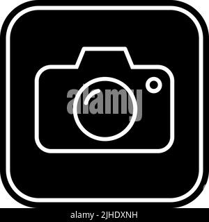The essentials photo camera . Stock Vector