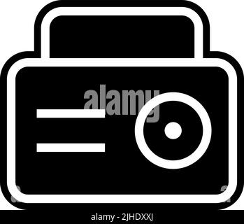 User interface radio . Stock Vector