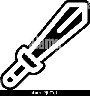 Superhero sword . Stock Vector