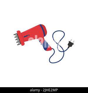 Hair dryer vector Stock Vector
