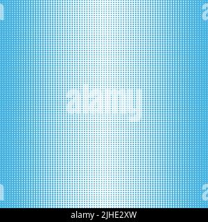 Halftone dots blue background. Vector illustration Stock Vector