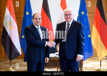 Berlin, Germany. 18th July, 2022. Abdel Fattah Al-sisi, President Of 