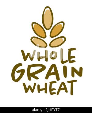 Agriculture wheat Logo Template vector icon design Stock Vector