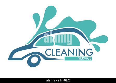 Car cleaning service carwash station isolated icons vehicle and transport vector Stock Vector
