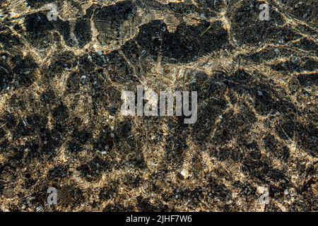 aerial view from the sea Stock Photo