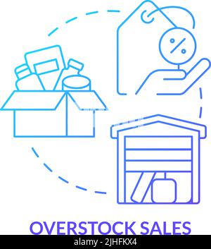 https://l450v.alamy.com/450v/2jhfkx4/overstock-sales-blue-gradient-concept-icon-2jhfkx4.jpg