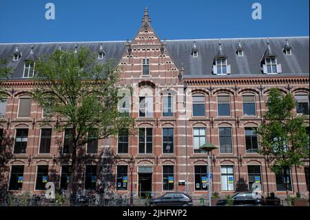 Bushuis Building At At Amsterdam The Netherlands 23-6-2022 Stock Photo