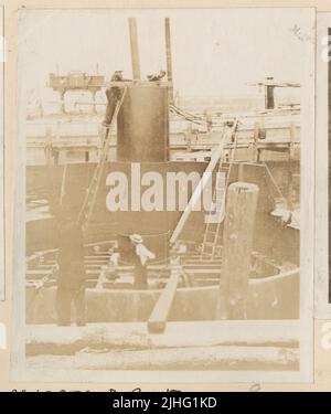 Virginia - Thimble Shoal. Thimble Shoal Light Station, Virginia. Stock Photo