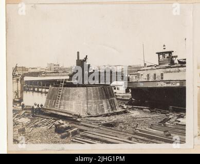 Virginia - Thimble Shoal. Thimble Shoal Light Station, Virginia. Stock Photo