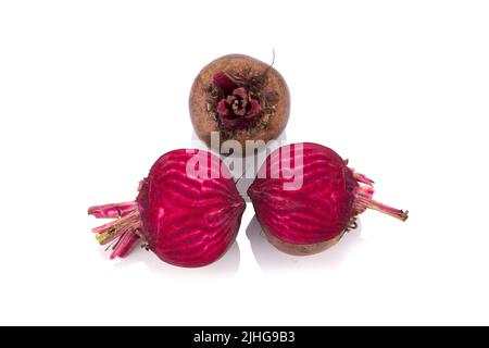 Beetroot isolated on white background. Stock Photo