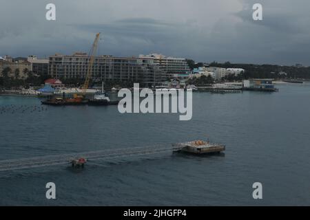 Amazing Nassau City, The Bahamas Stock Photo