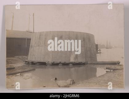 Maryland - Hooper Island. Hooper Island Light Station, Maryland. Stock Photo