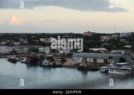 Amazing Nassau City, The Bahamas Stock Photo