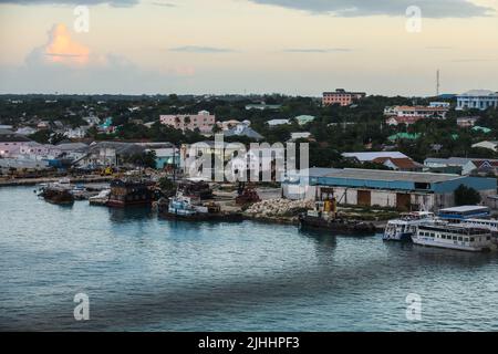 Amazing Nassau City, The Bahamas Stock Photo