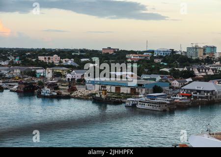 Amazing Nassau City, The Bahamas Stock Photo