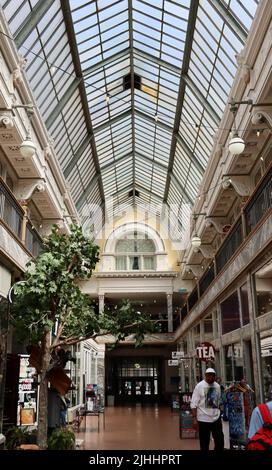 5th Street Arcades, downtown Cleveland, June 2022 Stock Photo