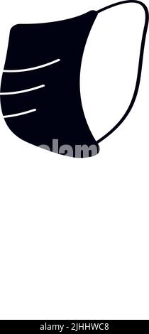 this is a mask icon vector illustration design Stock Vector