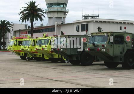 USMC P-19 ARFF Rigs at MCAS Miramar in San Diego, California Stock ...