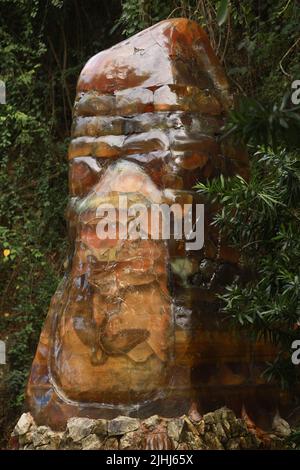 Amber Cove Jurassic Park Island,Amber Museum Dominican Republic Stock