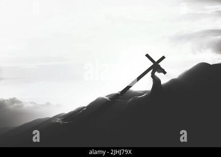 The Three Crosses on Calvary