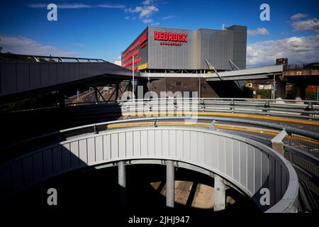 Stockport NCP carpark at Redrock development Stock Photo