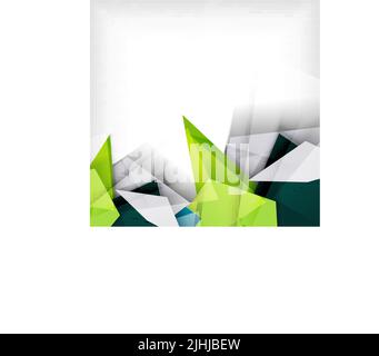 Abstract geometric shape background Stock Vector