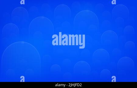 Abstract geometric background - blue with bright shiny lines and shapes Stock Vector