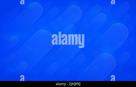 Abstract geometric background - blue with bright shiny lines and shapes Stock Vector