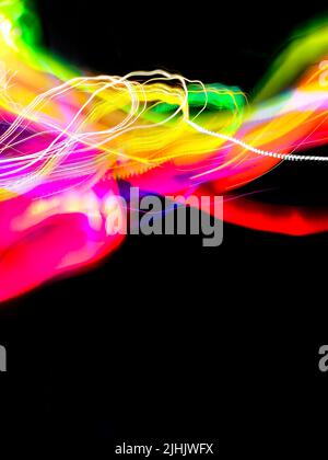 Future trends in creative project defocused design. Rainbow dreamlike color gradient defocused background. Stock Photo